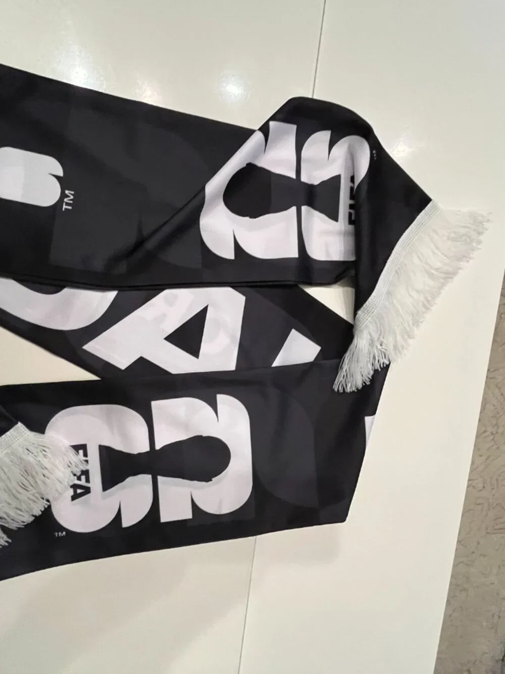 IFA Black & White Scarf (Set of TWO) Official Licensed Product NWT(col/x)
